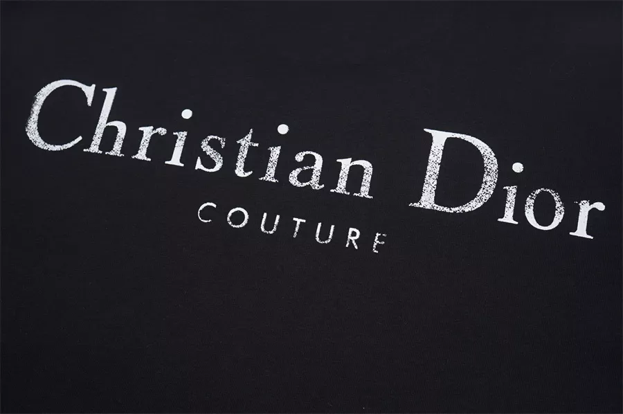 christian dior t-shirt manches courtes pour unisexe s_1277a433